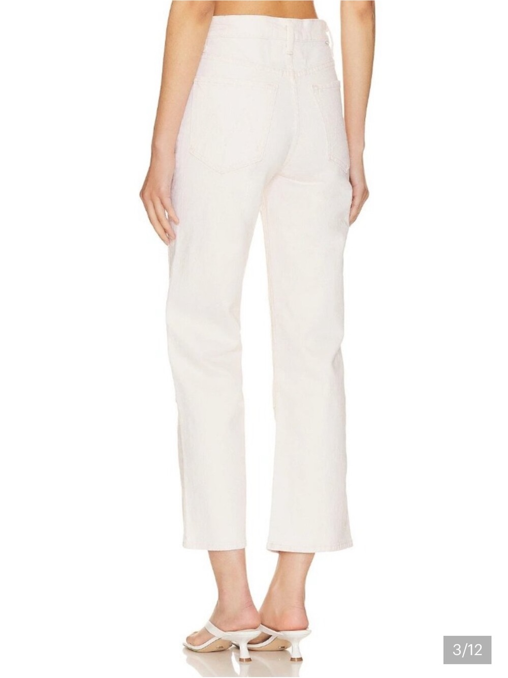 MOTHER Ecru Jeans - Picture 2 of 5